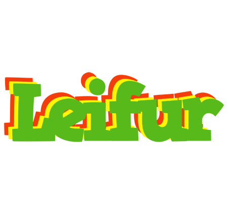 Leifur crocodile logo