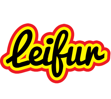 Leifur flaming logo