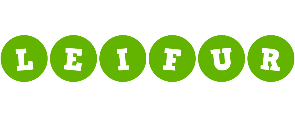 Leifur games logo