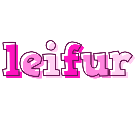 Leifur hello logo