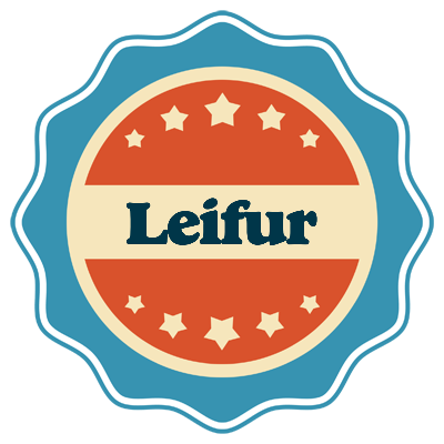 Leifur labels logo