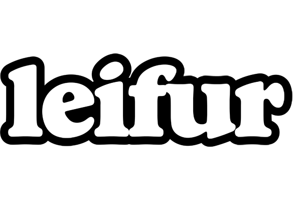 Leifur panda logo