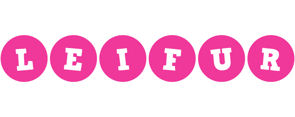 Leifur poker logo