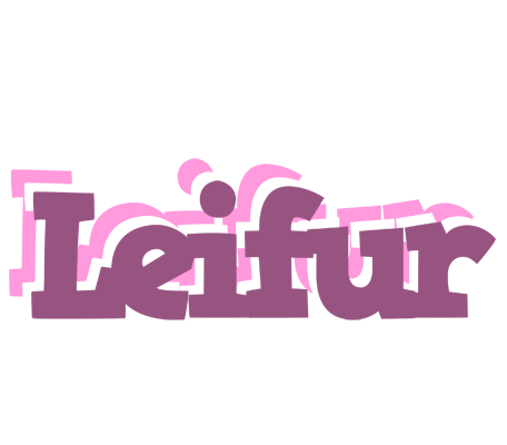 Leifur relaxing logo