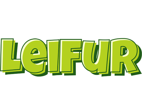 Leifur summer logo