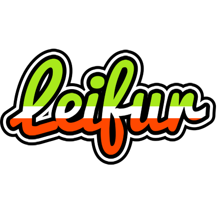 Leifur superfun logo