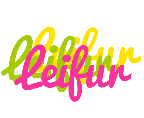 Leifur sweets logo