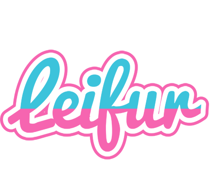 Leifur woman logo