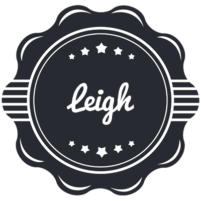 Leigh badge logo