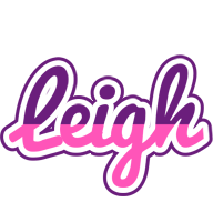 Leigh cheerful logo