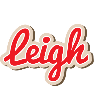 Leigh chocolate logo