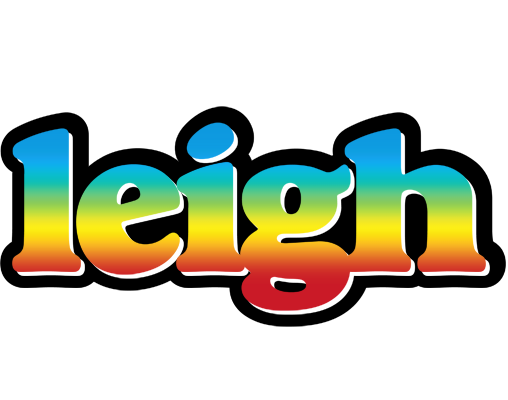 Leigh color logo