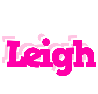 Leigh dancing logo