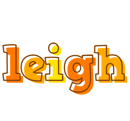 Leigh desert logo