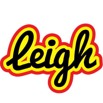 Leigh flaming logo