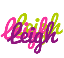 Leigh flowers logo