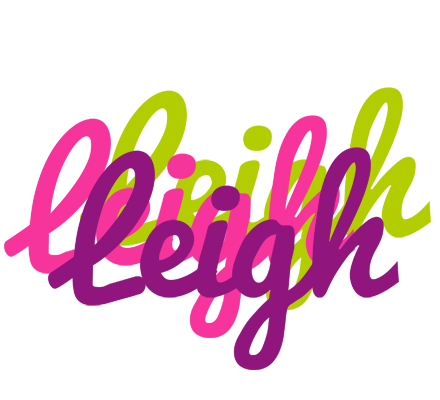Leigh flowers logo