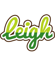 Leigh golfing logo