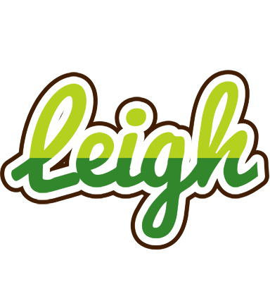 Leigh golfing logo