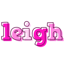 Leigh hello logo