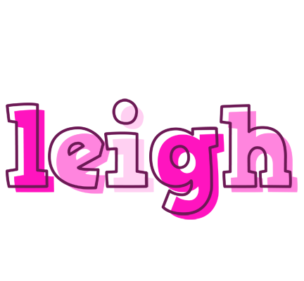 Leigh hello logo