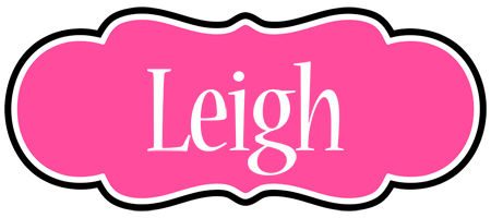 Leigh invitation logo