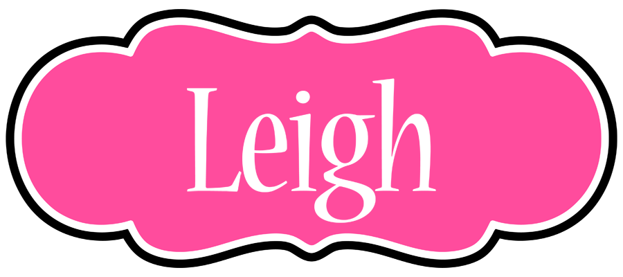 Leigh invitation logo