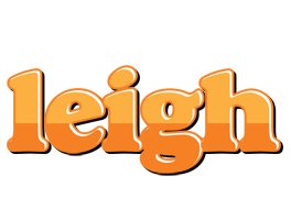 Leigh orange logo