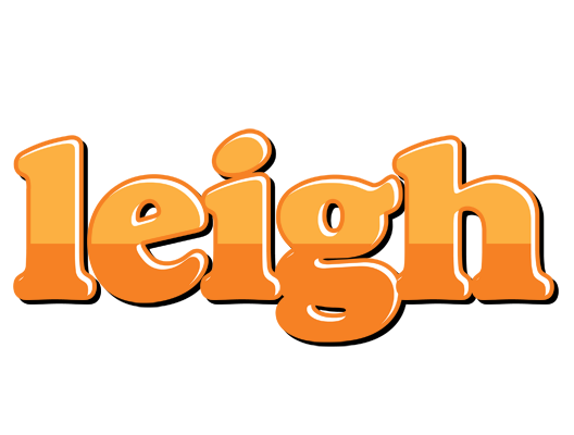 Leigh orange logo