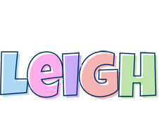 Leigh pastel logo