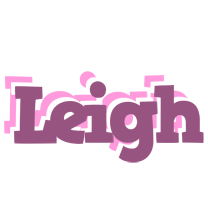 Leigh relaxing logo