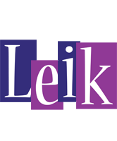 Leik autumn logo