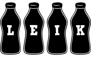 Leik bottle logo