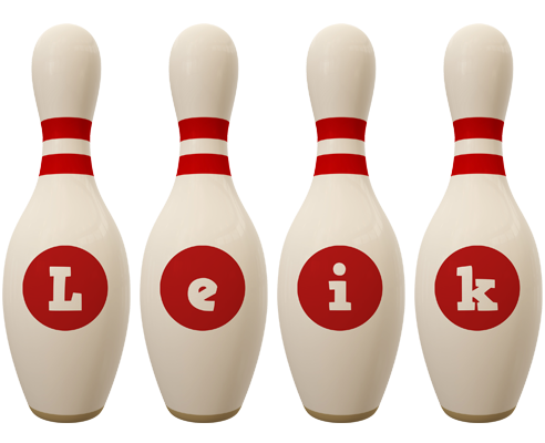 Leik bowling-pin logo