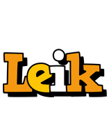 Leik cartoon logo