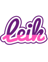 Leik cheerful logo