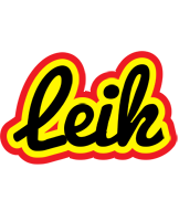 Leik flaming logo