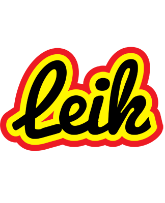 Leik flaming logo