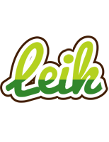 Leik golfing logo