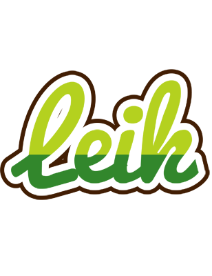 Leik golfing logo