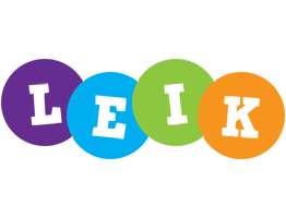 Leik happy logo