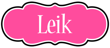 Leik invitation logo