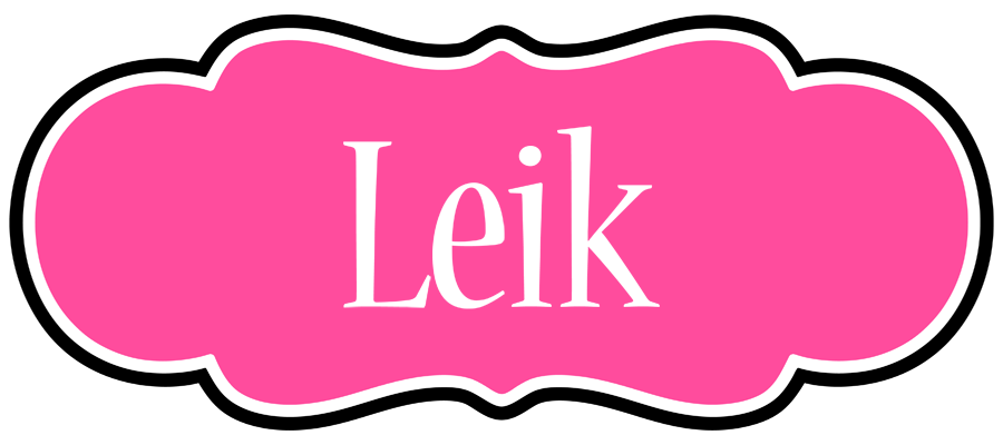 Leik invitation logo