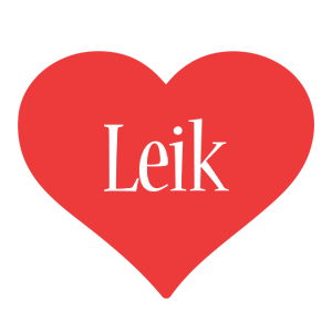 Leik love logo