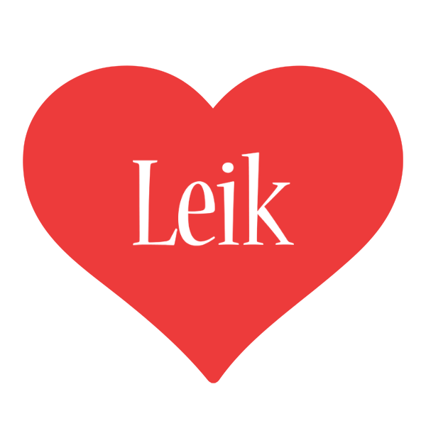Leik love logo