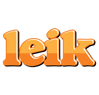 Leik orange logo