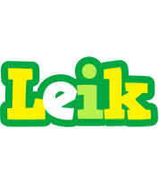 Leik soccer logo