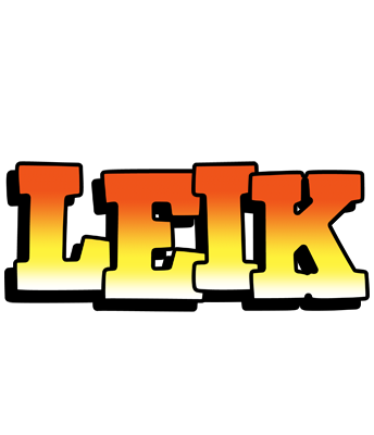 Leik sunset logo