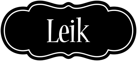 Leik welcome logo