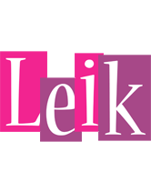 Leik whine logo